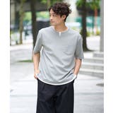 【速乾/接触冷感】梨地フェイクレイヤードカットソー | a.v.v【MEN】 | 詳細画像22