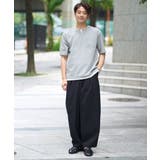 【速乾/接触冷感】梨地フェイクレイヤードカットソー | a.v.v【MEN】 | 詳細画像3