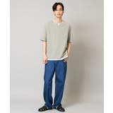 【速乾/接触冷感】梨地フェイクレイヤードカットソー | a.v.v【MEN】 | 詳細画像4