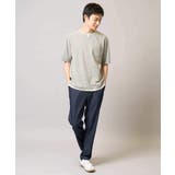 【速乾/接触冷感】梨地フェイクレイヤードカットソー | a.v.v【MEN】 | 詳細画像8