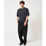 【速乾/毛玉になりにくい】ドローコード付きワイドシルエットカットソー | a.v.v【MEN】 | 詳細画像16