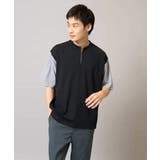 【マシンウォッシャブル】ハーフジップバックシャン切替カットソー | a.v.v【MEN】 | 詳細画像17