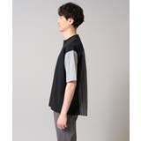 【マシンウォッシャブル】ハーフジップバックシャン切替カットソー | a.v.v【MEN】 | 詳細画像21