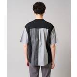 【マシンウォッシャブル】ハーフジップバックシャン切替カットソー | a.v.v【MEN】 | 詳細画像22