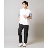 【マシンウォッシャブル】ハーフジップバックシャン切替カットソー | a.v.v【MEN】 | 詳細画像3