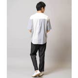 【マシンウォッシャブル】ハーフジップバックシャン切替カットソー | a.v.v【MEN】 | 詳細画像5