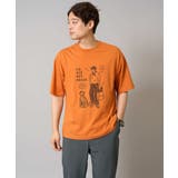 イラストレーターコラボプリンワイドシルエットカットソー | a.v.v【MEN】 | 詳細画像10