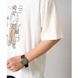イラストレーターコラボプリンワイドシルエットカットソー | a.v.v【MEN】 | 詳細画像16