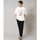 イラストレーターコラボプリンワイドシルエットカットソー | a.v.v【MEN】 | 詳細画像3