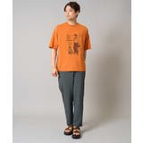 イラストレーターコラボプリンワイドシルエットカットソー | a.v.v【MEN】 | 詳細画像8