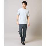 【接触冷感/コットン100%】ワンポイント刺繍カットソー | a.v.v【MEN】 | 詳細画像2