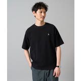 【イージーケア/接触冷感】ライトアゼ半袖Ｔシャツ ワンポイント刺繍 | a.v.v【MEN】 | 詳細画像1 