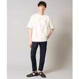 【イージーケア/接触冷感】ライトアゼ半袖Ｔシャツ ワンポイント刺繍 | a.v.v【MEN】 | 詳細画像14 
