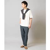 【イージーケア/接触冷感】ライトアゼ半袖Ｔシャツ ワンポイント刺繍 | a.v.v【MEN】 | 詳細画像19 