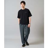 【イージーケア/接触冷感】ライトアゼ半袖Ｔシャツ ワンポイント刺繍 | a.v.v【MEN】 | 詳細画像2 