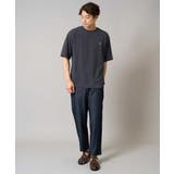 【イージーケア/接触冷感】ライトアゼ半袖Ｔシャツ ワンポイント刺繍 | a.v.v【MEN】 | 詳細画像23 