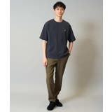 【イージーケア/接触冷感】ライトアゼ半袖Ｔシャツ ワンポイント刺繍 | a.v.v【MEN】 | 詳細画像26 