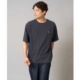 【イージーケア/接触冷感】ライトアゼ半袖Ｔシャツ ワンポイント刺繍 | a.v.v【MEN】 | 詳細画像37 
