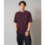 【イージーケア/接触冷感】ライトアゼ半袖Ｔシャツ ワンポイント刺繍 | a.v.v【MEN】 | 詳細画像41 