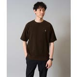 【イージーケア/接触冷感】ライトアゼ半袖Ｔシャツ ワンポイント刺繍 | a.v.v【MEN】 | 詳細画像44 