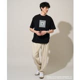 【コラボ/接触冷感】KANGOLスクエアプリントロングシルエットカットソー | a.v.v【MEN】 | 詳細画像3