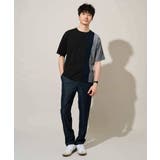 夏の一枚着で人気！【洗濯機で洗える】デザテクカットソー | a.v.v【MEN】 | 詳細画像4 