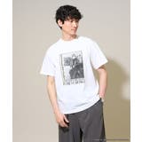 ホワイト | ライフピクチャーコレクションプリントＴシャツ | a.v.v【MEN】