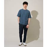 【イージーケア 洗濯機で洗える】タックメランジセミワイドシルエットクルーネックカ… | a.v.v【MEN】 | 詳細画像5