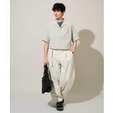 【イージーケア 洗濯機で洗える】タックメランジセミワイドシルエットクルーネックカ… | a.v.v【MEN】 | 詳細画像8