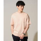 ピンク | 【雑誌MonoMax6月号掲載】究極の無地Tシャツ シルケットスムースワイドシル… | a.v.v【MEN】