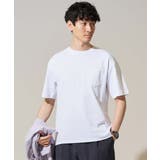 ホワイト | 【雑誌MonoMax6月号掲載】究極の無地Tシャツ シルケットスムースワイドシル… | a.v.v【MEN】