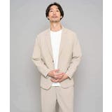 【イージーケア 洗濯機で洗える 接触冷感】フォーマルジャカードセミワイドシルエッ… | a.v.v【MEN】 | 詳細画像11