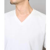 【イージーケア/洗濯機で洗える】キカジャカードVネックスマートTシャツ | a.v.v【MEN】 | 詳細画像12