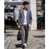 【イージーケア/洗濯機で洗える】キカジャカードVネックスマートTシャツ | a.v.v【MEN】 | 詳細画像14