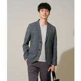 【イージーケア/洗濯機で洗える】キカジャカードVネックスマートTシャツ | a.v.v【MEN】 | 詳細画像27