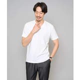 【イージーケア/洗濯機で洗える】キカジャカードVネックスマートTシャツ | a.v.v【MEN】 | 詳細画像29