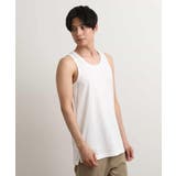 【S-XXL/2SET】ハニカムダブルフェイスカットソー(タンクトップ付) | a.v.v【MEN】 | 詳細画像15