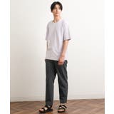 【S-XXL/2SET】ハニカムダブルフェイスカットソー(タンクトップ付) | a.v.v【MEN】 | 詳細画像27