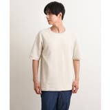 【S-XXL/2SET】ハニカムダブルフェイスカットソー(タンクトップ付) | a.v.v【MEN】 | 詳細画像35