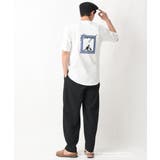 【KANGOL】スクエアプリントロングシルエットTシャツ | a.v.v【MEN】 | 詳細画像8