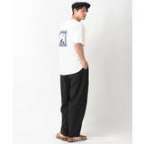 【KANGOL】スクエアプリントロングシルエットTシャツ | a.v.v【MEN】 | 詳細画像13 