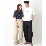 【KANGOL】スクエアプリントロングシルエットTシャツ | a.v.v【MEN】 | 詳細画像2 