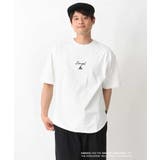 【KANGOL】スクエアプリントロングシルエットTシャツ | a.v.v【MEN】 | 詳細画像21 