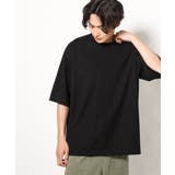 【接触冷感】ポンチワイドシルエットTシャツ 5分袖 | a.v.v【MEN】 | 詳細画像1