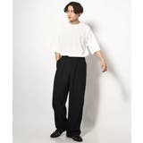 【接触冷感】ポンチワイドシルエットTシャツ 5分袖 | a.v.v【MEN】 | 詳細画像10