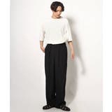 【接触冷感】ポンチワイドシルエットTシャツ 5分袖 | a.v.v【MEN】 | 詳細画像11