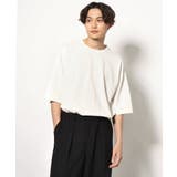 【接触冷感】ポンチワイドシルエットTシャツ 5分袖 | a.v.v【MEN】 | 詳細画像12