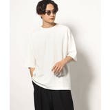 【接触冷感】ポンチワイドシルエットTシャツ 5分袖 | a.v.v【MEN】 | 詳細画像16