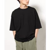 【接触冷感】ポンチワイドシルエットTシャツ 5分袖 | a.v.v【MEN】 | 詳細画像18