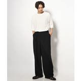 【接触冷感】ポンチワイドシルエットTシャツ 5分袖 | a.v.v【MEN】 | 詳細画像9